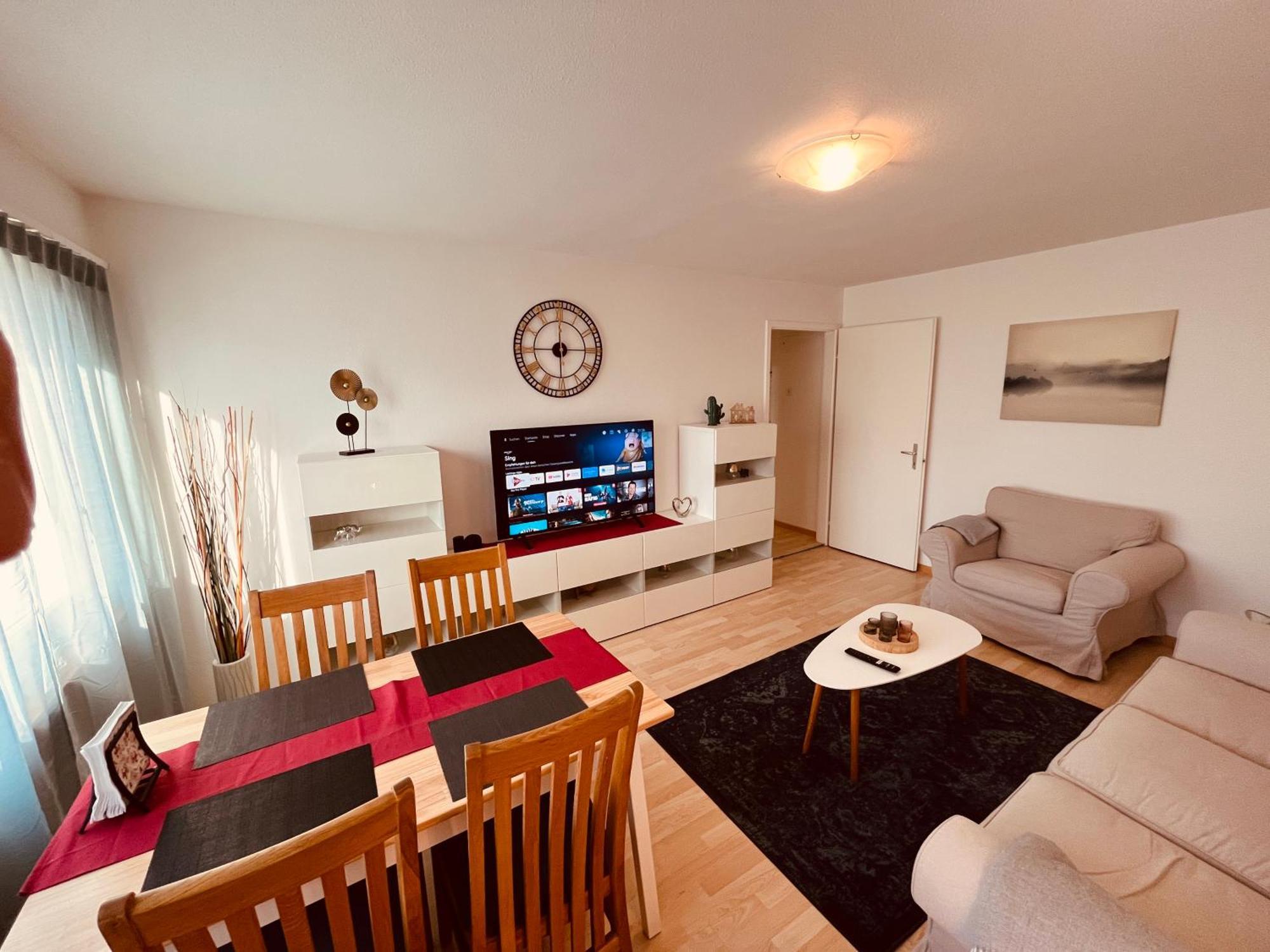 3-Room Apartment For Business Travelers & Families, Free Wifi & Tv With 70 Countries, Dazn, Sky, Netflix & Disney Wynau Zewnętrze zdjęcie